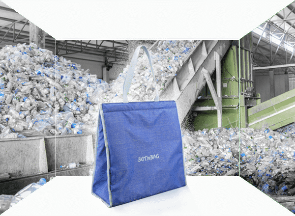 Réf 1052A5 Fabricant de sac cabas en RPET